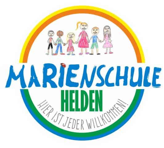 Das Logo der Städt. Kath. Grundschule Helden Marienschule
